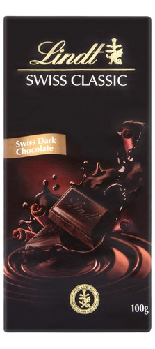 Chocolate Lindt Swiss Classic Dark 100 Gr.