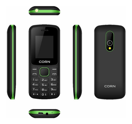 Teléfono Celular Marca Corn Q1, Dual Sim, Desbloqueado, 2g, Camara, Radio Fm
