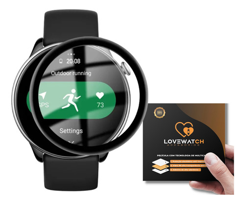 Protetor De Tela Para Smartwatch Love Watch Amazfit Gtr Mini - X1 Unidades