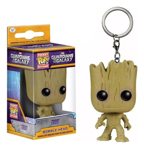 Llavero Pocket Pop: Guardianes De La Galaxia Groot 2