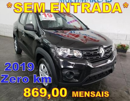 Renault Kwid 1.0 Zen Aplicativo Uber 99 Pop / Sem Entrada