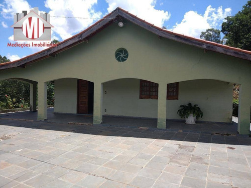 Linda Chácara Com Lago, Piscina, Espaço Gourmet, Pomar E Linda Vista À Venda, 4500 M² Por R$ 450.000,00 - Pinhalzinho/sp - Ch0636