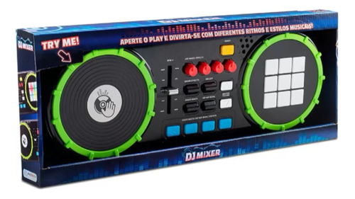 Brinquedo Dj Mixer Painel De Led Multikids - Br1175