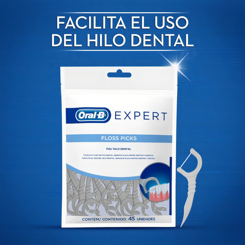 Flosser dental Oral-B con aplicador