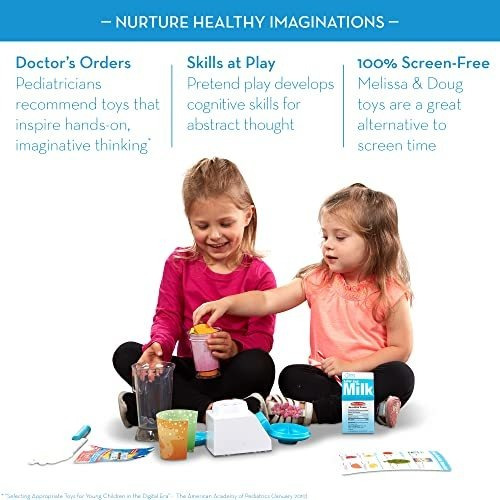 Set De Batidora Melissa Amp Doug Para Hacer Batidos Play Foo