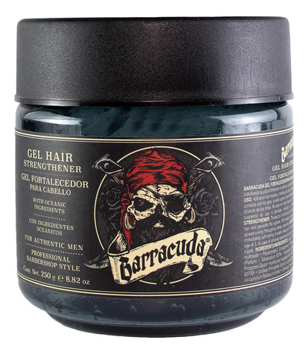 Barracuda gel fortalecedor para cabello contenido de 250g