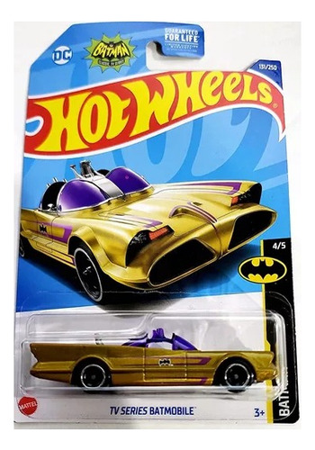 Auto Batmobile Batimovil Batman Coleccion Metalico Esc 1:64