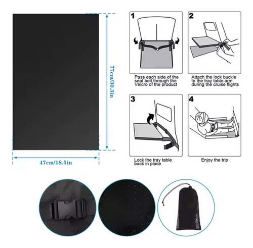 Extensor De Asiento Cama Reposa Pies Bebé Niño Avion