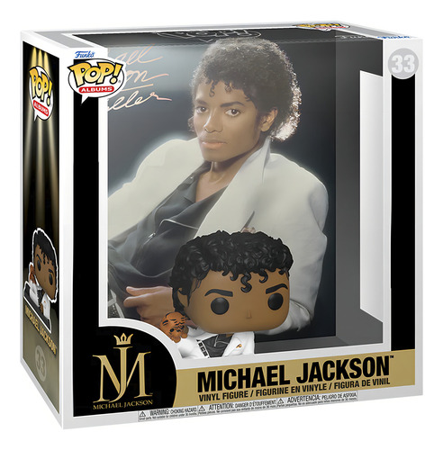 Funko Pop Albums Michael Jackson Thriller (Usado)