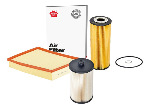 Kit Filtros Aceite Aire Gasolina Crafter 30 2.5l 2006 A 2011