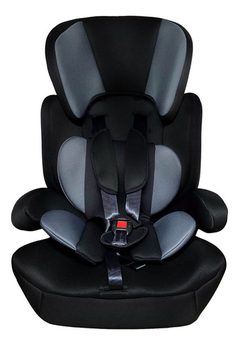 Cadeira Infantil 9 A 36kg P/ Carro Antialérgico Lavável Cor Grafite/preto Liso