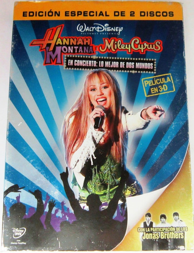 Hannah Montana Miley Cyrus - Lo Mejor De Dos Mundos 2 Dvd