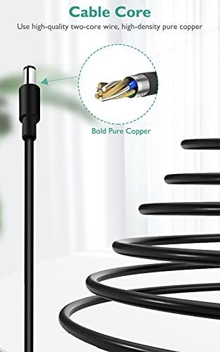 Adaptador Cargador 12 5 4 8 Punta Para Camara Cctv Dvr