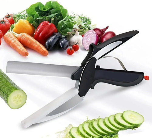 Cuchillo Tijeras Picatodo Ayudante De Cocina Smart Cutter.
