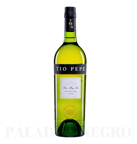 Jerez Tio Pepe Palomino Fino 750ml España Paladar Negro