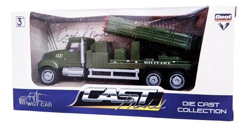 Camion Militar Lanza Misiles - Modelo Cast - E.full