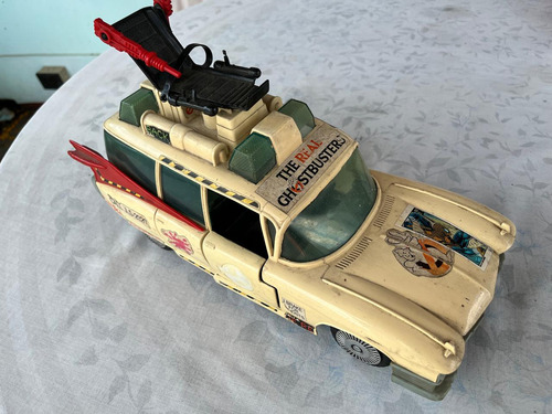 Auto Ecto 1 Original 1984 - Kenner + 3 Figuras Ghostbusters (Usado)