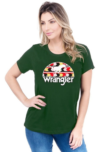 Camiseta Feminina Wrangler Wf8215