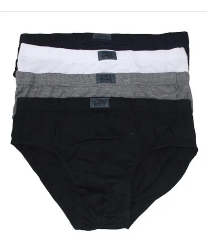 comprar Pack 6 Slip Calzoncillo Sunga De Algodón Tradicional 