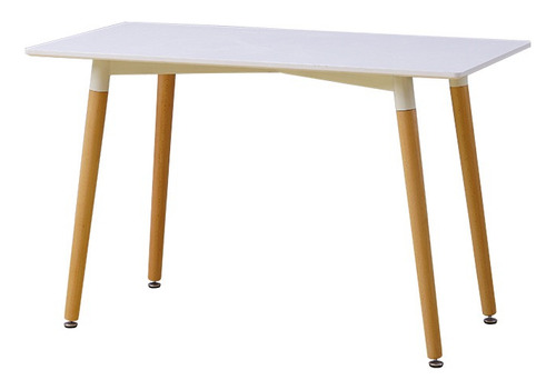 Mesa De Comedor Oficina Eames Rectangular 120 Cm