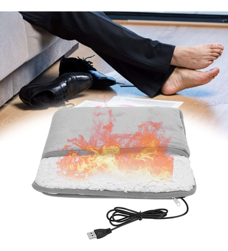 Calentador De Pies Usb Para Invierno, Integrado, Rápido