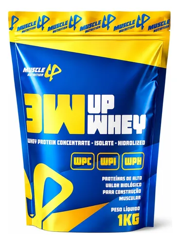 Whey Protein 3w 100% 24g De Proteína / Dose (30g) Muscle Up