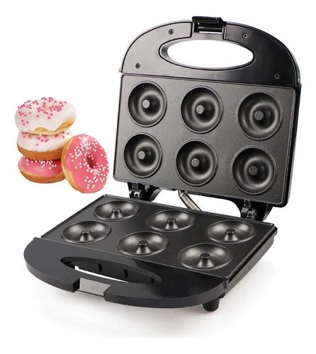 Mini Donut Maker Faz 6 Donuts De Confeitaria