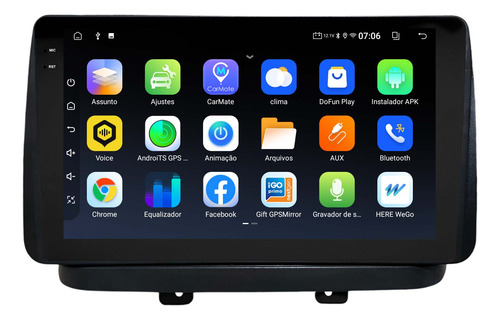 Multimidia Fiat Doblo 02/21 Android 14 64gb Carplay 10p +can