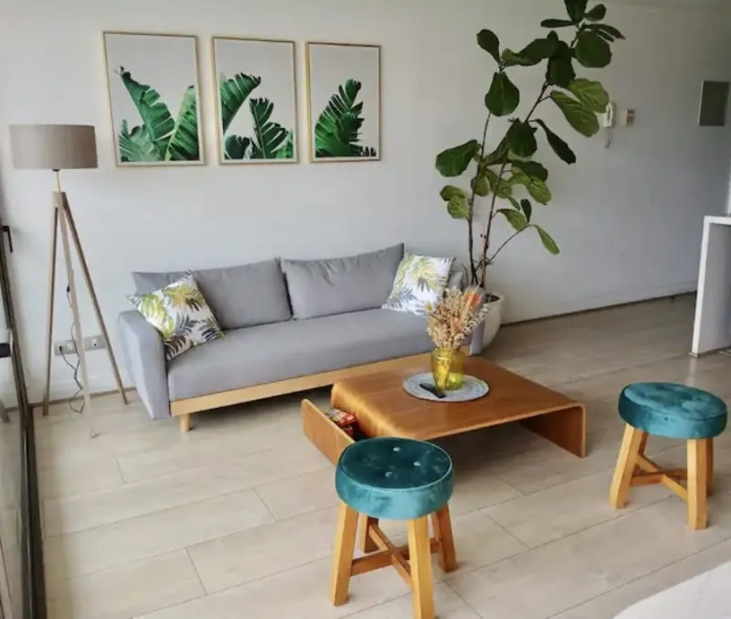 Imagen 2 de 29 de Departamento Amoblado En Arriendo De 2 Dorm. En Las Condes