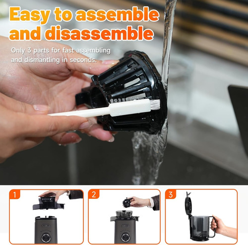 Exprimidor De Prensado En Frío, Exprimidor Para Masticar Con