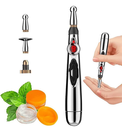 Pluma Acupuntura Masajeador Electrónica Para Alivio De Dolor