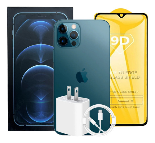 Apple iPhone 12 Pro Max (128 Gb) - Azul Con Caja Original (Reacondicionado)