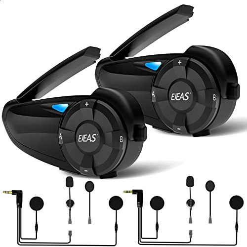 Intercomunicador Bluetooth Casco De Motocicleta Q7, Aur...