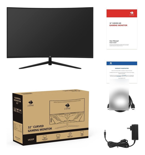 Monitor Z-edge Ug32 + Regalo Multicontacto Spr Picos