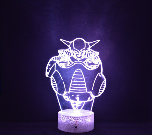 Lámpara 3d Freezer Dragon Ball Z Base Griet