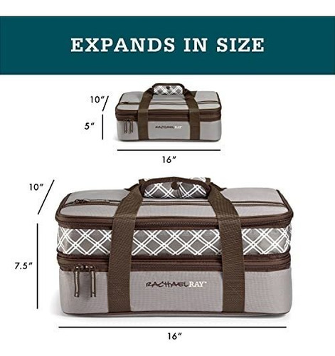 Rachael Ray Bolsa De Lasaña Expandible, Reutilizable, Aisl