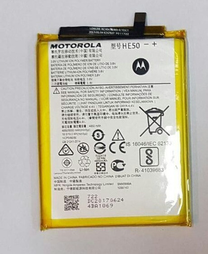 Bateria Motorola Moto E4 Plus Xt1772 - He50