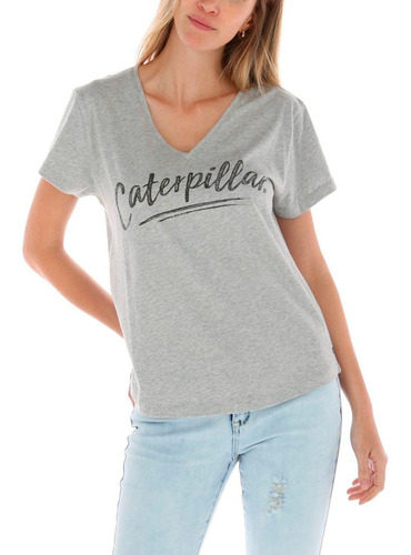 Polera Mc Mujer Jade Tee Gris Cat