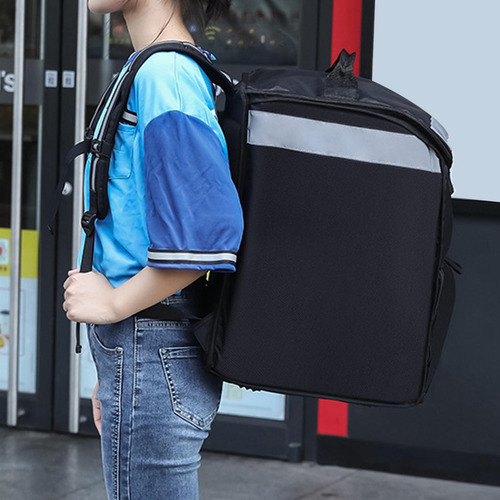 Mochila Grande Para Entrega De Alimentos, Bolsa Térmica,