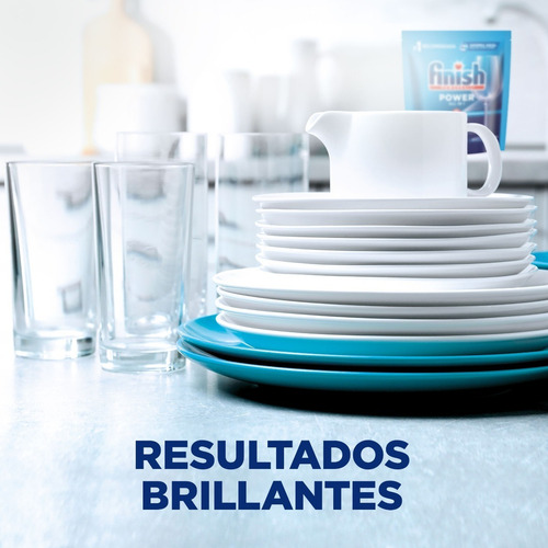 Imagen 3 de 6 de Tabletas Para Lavavajillas Automático Doypack Finish 30 U