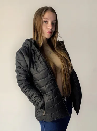 Campera Inflable Inflada Polar Abrigada Dama Mujer Moto 