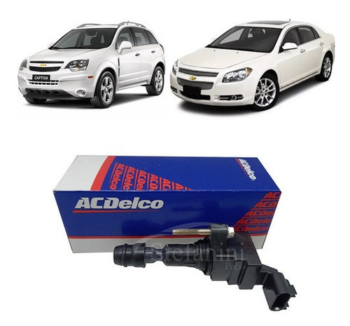 Bobina Ignicao 2.4 16v Malibu 2013 Acdelco