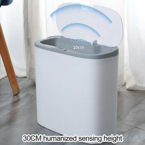 Papelera Automática Con Sensor Inteligente De Calidad, Baño