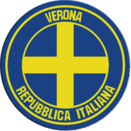 Parche Escudo Circular Italia Verona