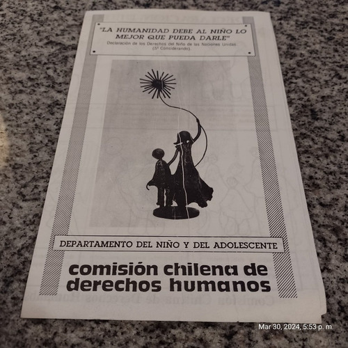 Derechos Del Niño 1990 Comisión Chilena De Derechos Humanos