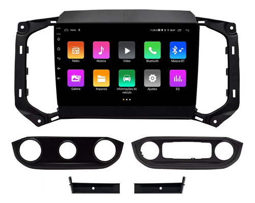 Multimidia Gm S10 17/21 9p Android Auto Carplay 64gb
