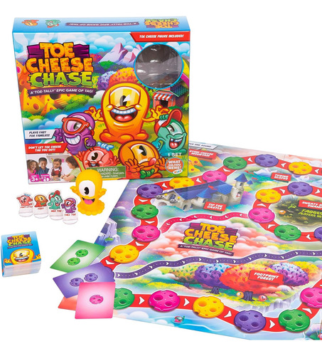 Juego De Mesa Toe Cheese Chase/familiar