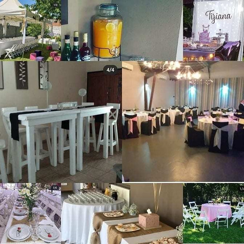 Imagen 10 de 10 de Alquiler Living, Sillas, Mesas, Mantelería, Vajilla Y Más