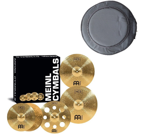 Set Platillos Meinl Hcs Expanded Cymbal - Hcs14161820