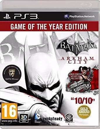 Batman Arkham City Goty Ps3 Fisico Sellado Original Ade